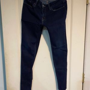 WOMENS LEVIS SKINNY JEANS